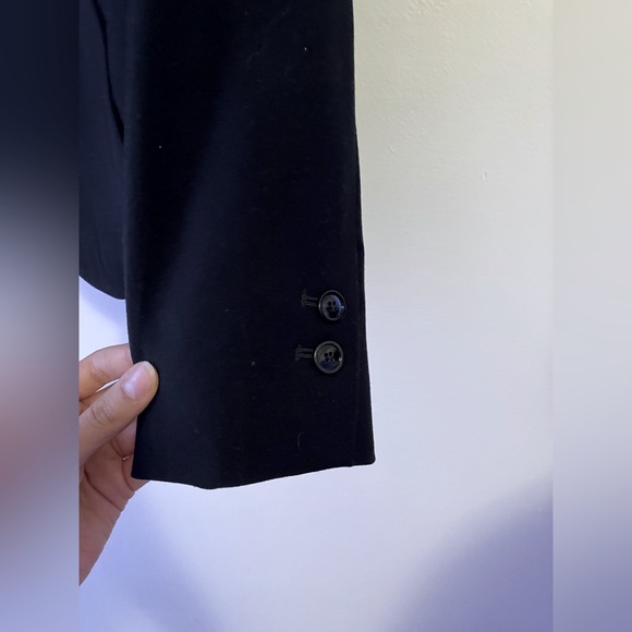 NWT White House Black Puff Sleeve Peplum Blazer - Picture 3 of 7